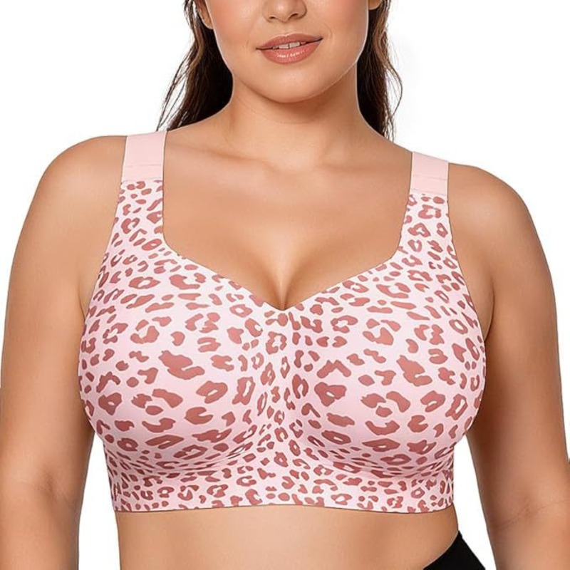 Underwire Bra Padded - Reggiseni Leopard Jelly senza ferretto, push-up,
