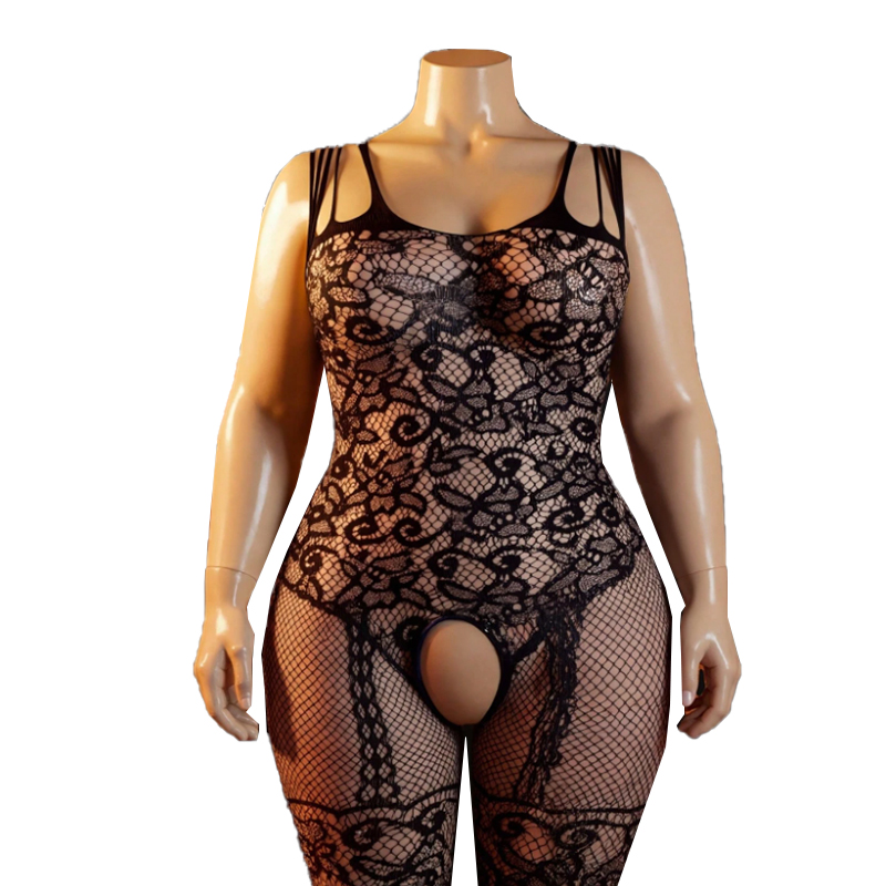 Sheer Mesh Bra - Nuovo Body in Rete Trasparente Plus