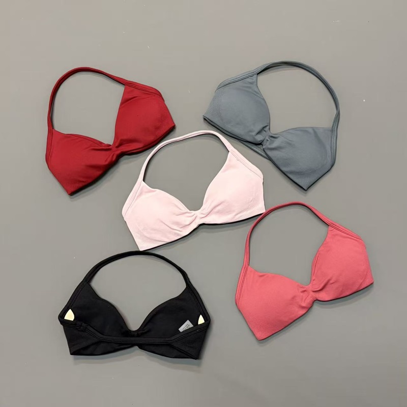 Sports Bra Racerback - Reggiseno Sportivo da Donna con Scollo