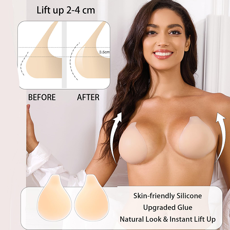 1/2 paia di reggiseni appiccic - Strapless Bra Adhesive recensione e prezzo