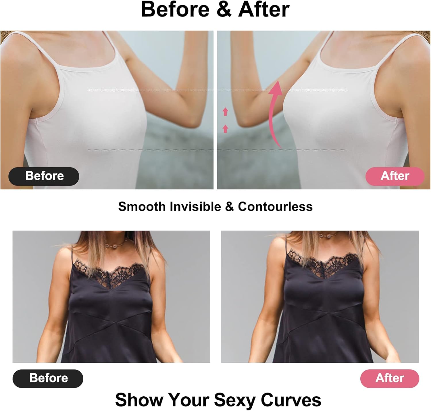 Reggiseno Adesivo Push-Up Invi - Strapless Bra Adhesive recensione e prezzo
