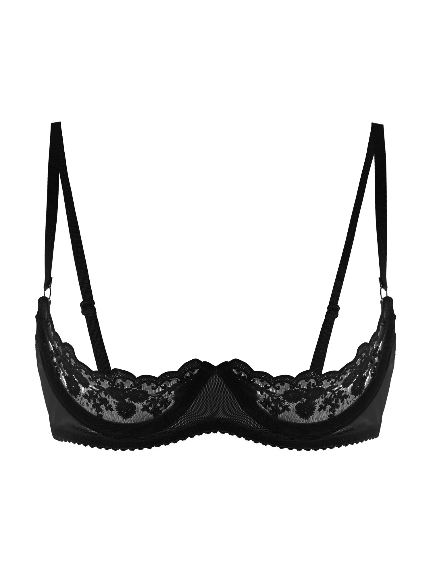Reggiseno Sexy da Donna con Co - Sheer Bra Lace recensione e prezzo
