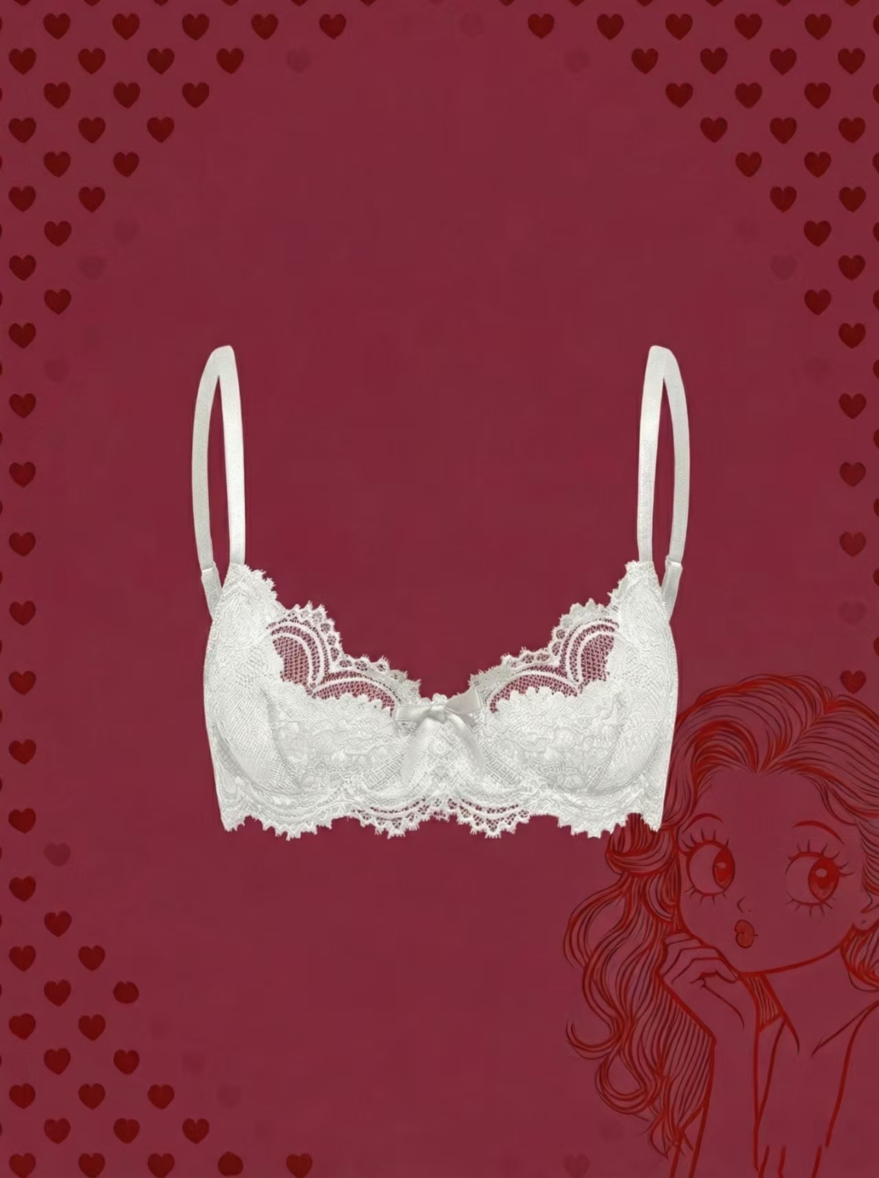 Reggiseno sexy in pizzo per ta - Plunge Bra Push Up recensione e prezzo