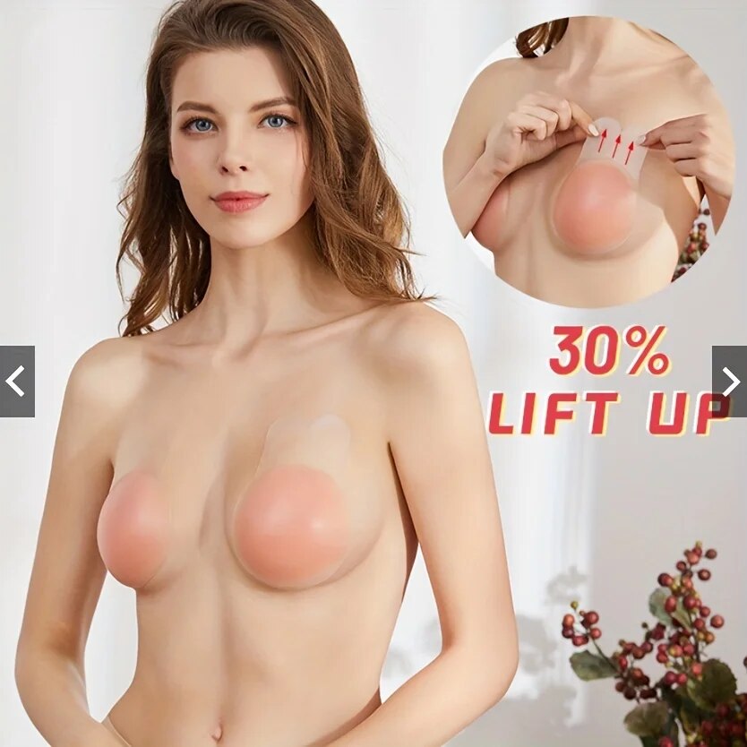 1 Paia Copricapezzoli In Silic - Push Up Bra Silicone recensione e prezzo