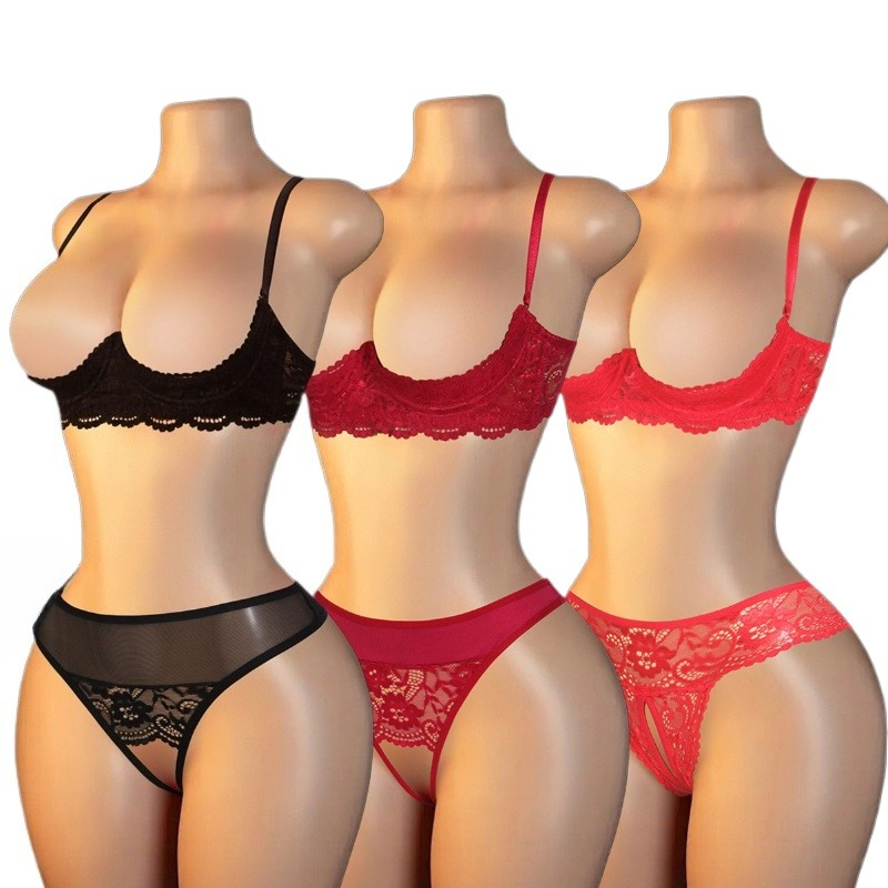 Completo Intimo Sexy da Donna  - Lace Bralette Set recensione e prezzo