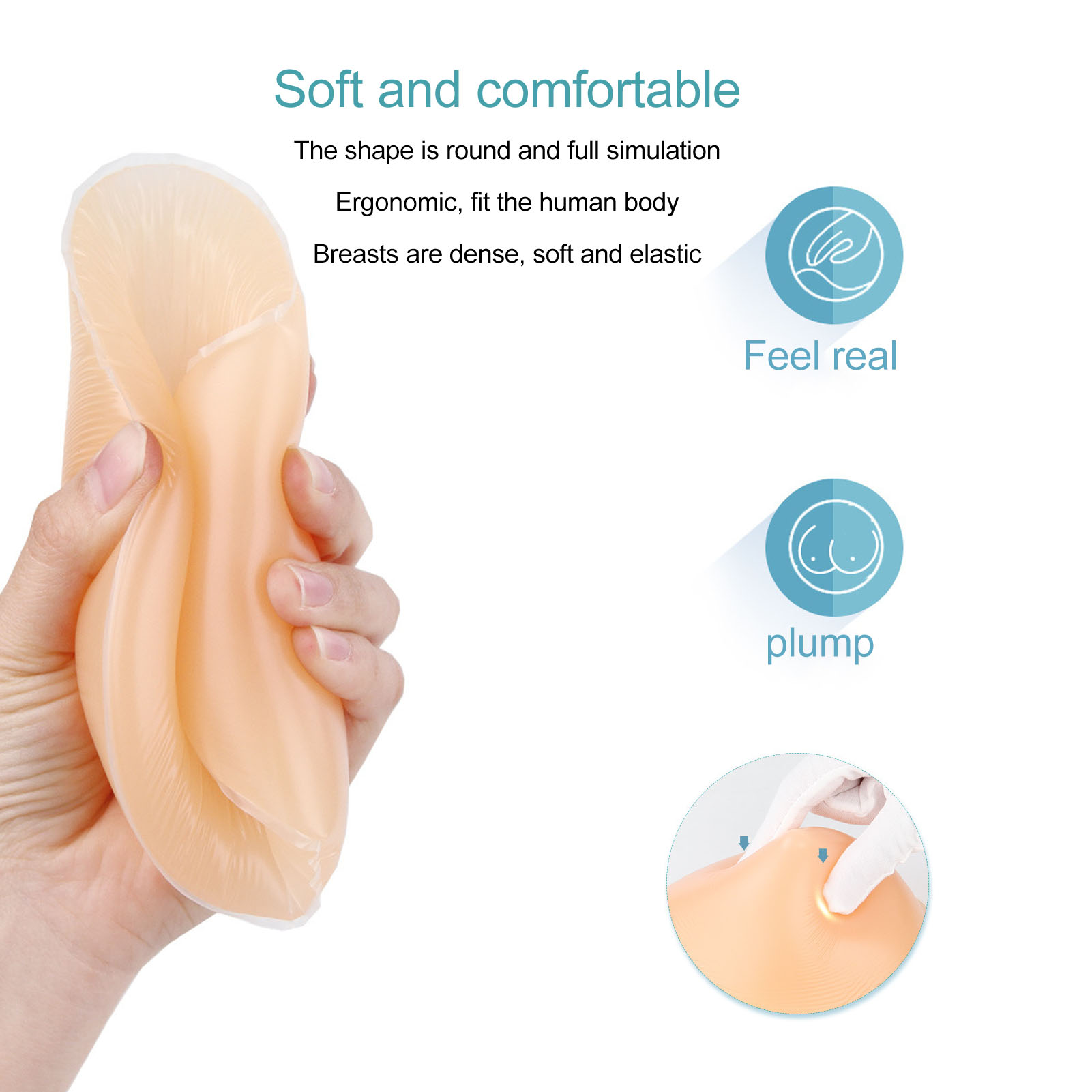 Inserti per Reggiseno in Silic - Mastectomy Bra Pocket recensione e prezzo