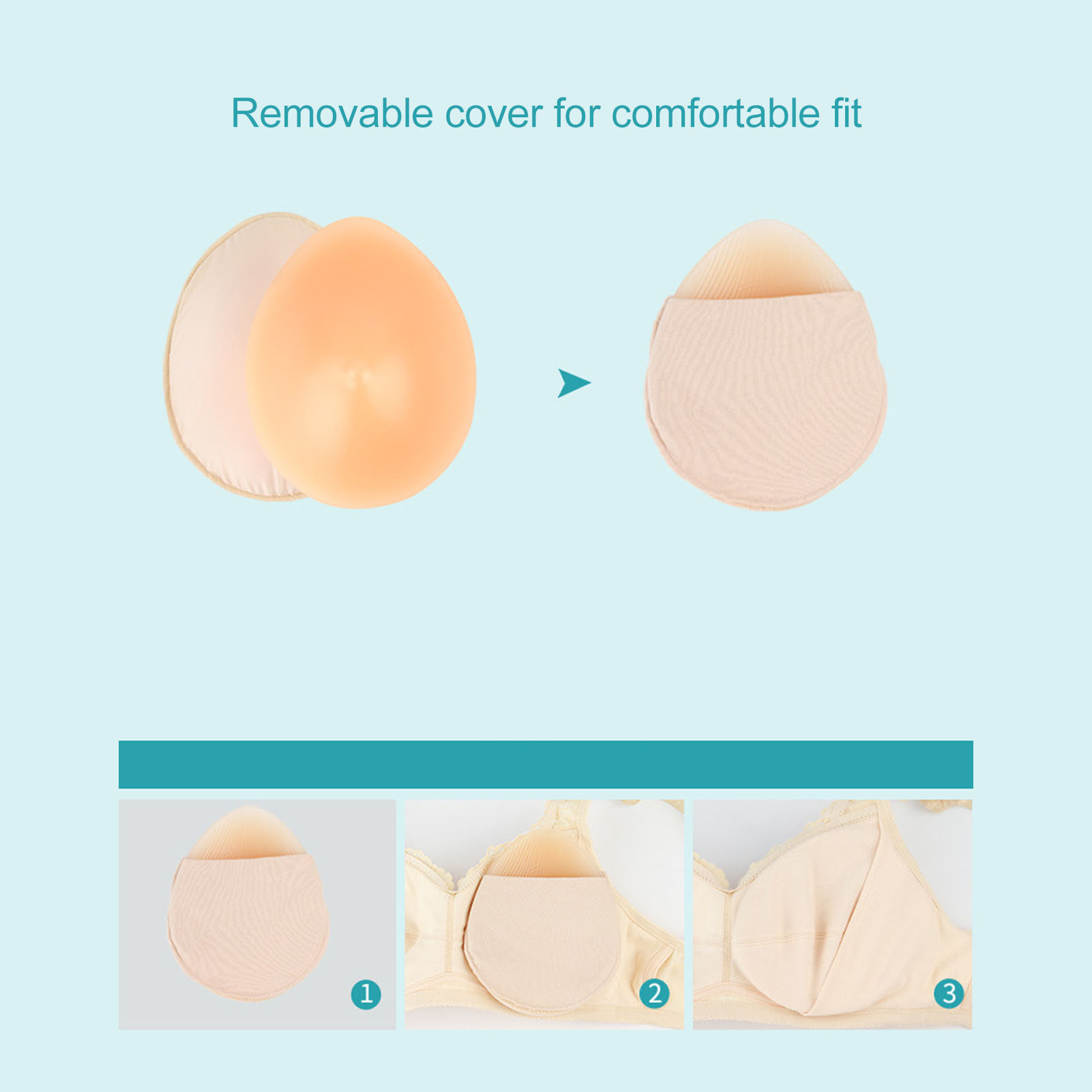 Inserti per Reggiseno in Silic - Mastectomy Bra Pocket recensione e prezzo